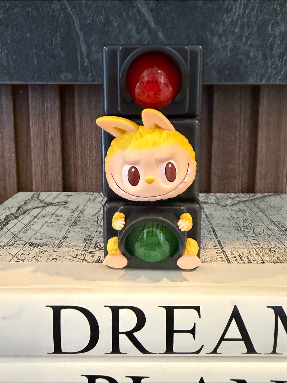 Yellow Bunny Traffic Light Stacking Toy - Cute Kids Figurine